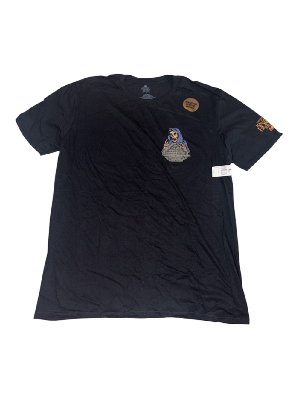Universal Studios 2022 Halloween Horror Nights Blacklight T-Shirt - Large NWT